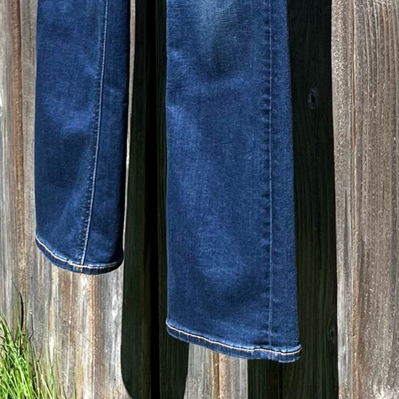 Jen7 by 7 for all mankind slim straight blue jeans size 2 - Picture 8 of 17